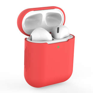 airpods Earphone Case Protective Cover for Apple 1/2 Generation Universal Wireless Bluetooth Earphone Case Silicon Protective Shell