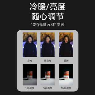 Заполняющий PTZ-светильник Dajiang DJI OM6/Zhiyun SMOOTH5 Feiyu стабилизатор универсальный стабилизатор косметический светильник