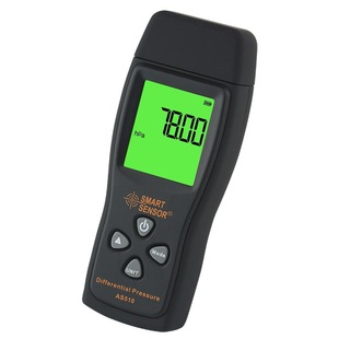 Xima Digital Display Pressure Gauge AS510 Digital Pressure Gauge High-precision Differential Pressure Gauge Pipe Pressure Difference Test Instrument