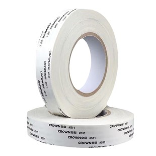 Wholesale crown#511 high temperature resistant double-sided adhesive transparent strong adhesive cotton paper double-sided adhesive tape nameplate oil adhesive paste