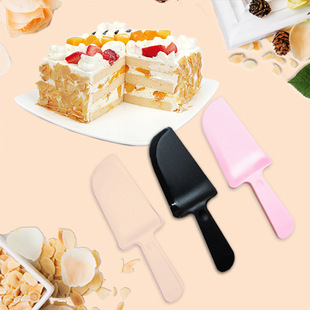 Food grade cake shovel knife disposable plastic knife straight knife independent packaging a bag Mail factory direct QS certification