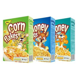 Jason Honey Wheat Rings Jason Corn Flakes Balls 150g Puffed Breakfast Instant Meal Replacement Children's Snack Box