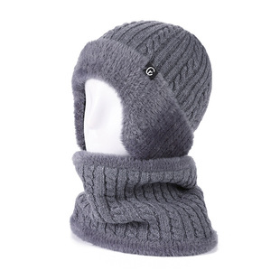 Old Man Hat Children Winter Grandma Mother Warm Wool Hat Winter Middle-aged and Elderly Father Old Man Hat Male Ear Protection