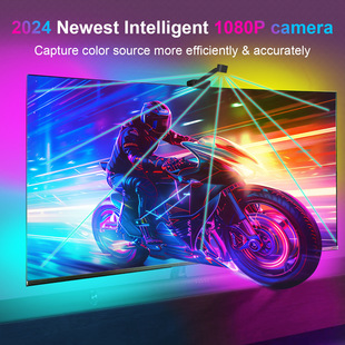 Синхронизация экрана погоня за светом bluetooth APP камера ТВ световая лента RGB светильник с компьютером киберспорт комната через границу