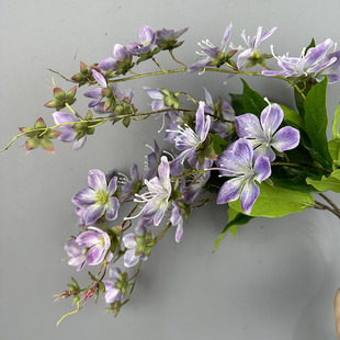 3D printing vertical silk Jasmine indoor home landscape decoration simulation Begonia flower Model Room soft decoration simulation