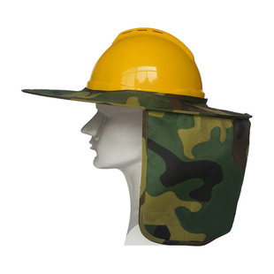 Cross-border export sunscreen cooling sunshade helmet neck shield construction site outdoor installation construction shards