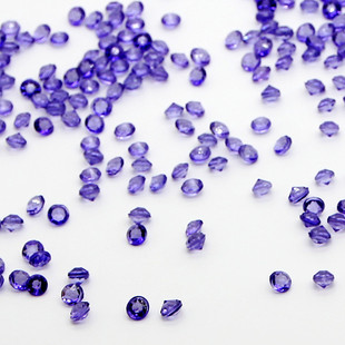 Spot color transparent acrylic pointed nail art micro drill Crystal broken sand drill manual DIY nail decoration material