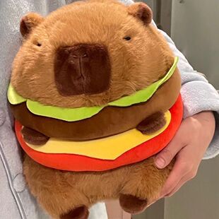 Capybara Capybara Ugly Doll Capybara Pillow Hug Sleeping Doll Plush Toy Backpack Girl Gift