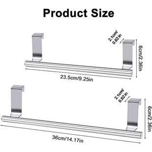 Kitchen Hooks, Punch-Free Hanging Rods, Kitchen Storage Racks, Spatula and Spoon Racks, Stainless Steel Row Hooks, Wall-Mounted Storage