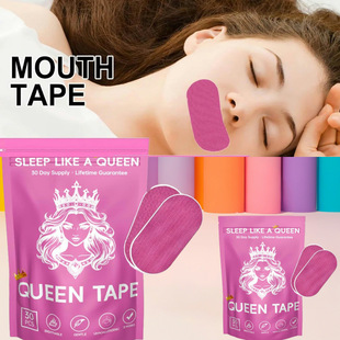 Queen Tape for Sleep, Queen Sleep Tape 30 strips breathable, gentle moisturizing comfortable