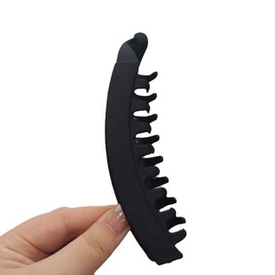 Acetic Acid Banana Clip Women's 2024 New High-end Sense Vertical Clip Back Head Hair Volume Multi-grip Clip Ponytail Hair Clip Headdress