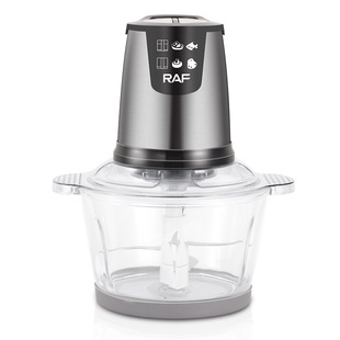 RAF European standard cross-border meat grinder glass cooking machine 3L kitchen home high-power garlic shredder R7009B