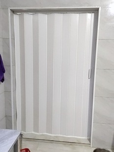 PVC folding door open kitchen acceptance gas opening gas opening gas opening door gas temporary blocking door curtain