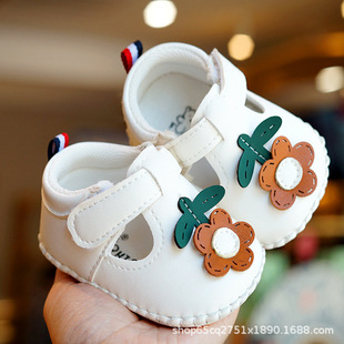 Baby Shoes Soft Sole Non-slip Spring and Autumn Beginner Baby Shoes Anti-drop Toddler Shoes Breathable Cute Princess
