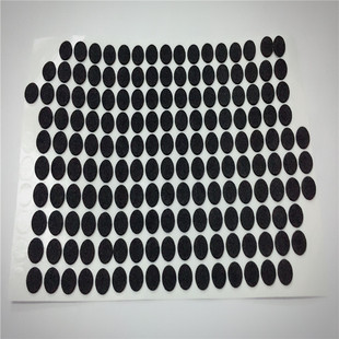 Factory wholesale eva foot pad black round self-adhesive eva shock absorption non-slip foot pad eva foot pad free proofing