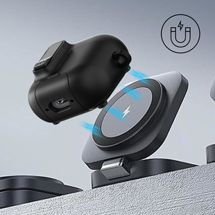 Применимый чехол для защиты от падения airpods4 airpodspro2 корпус наушников Apple pro задний магнитный защитный чехол