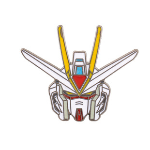 Japanese Animation Creative Mobile Suit RX-78 Gundam Brooch Mobile Suit Metal Pin Accessories