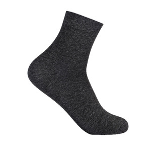 European and American senior sense Student men's and women's socks autumn and winter 97% cotton tube socks sweat-absorbent deodorant business men's socks solid color