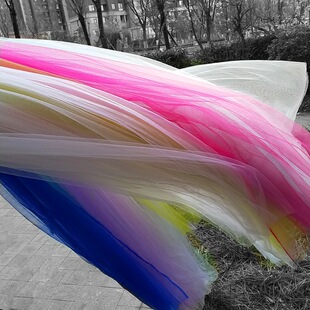 Swiss Yarn Wedding Decoration Fabric High Density European Root Table Yarn Wedding Background Ceiling Yarn Mantle Bamboo Chair Back Yarn Props