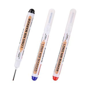 Yamak long head marking pen deep hole metal bathroom tile marking punch 20mm marking oily marking pen