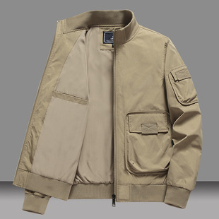 Diyu Shenlong Thickened Quilted Jacket Men's Jacket New Autumn and Winter Collar Casual Tooling Multi-Pocket Flying Suit
