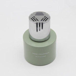 Wholesale car aromatherapy bottle glass bottle round high-end aromatherapy bottle household essential oil perfume bottle perfume bottle customization