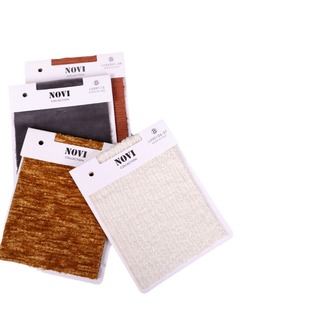 Design medium and high-end hanging card small sample color card curtain textile cloth printed fabric leather display sample cloth line color card
