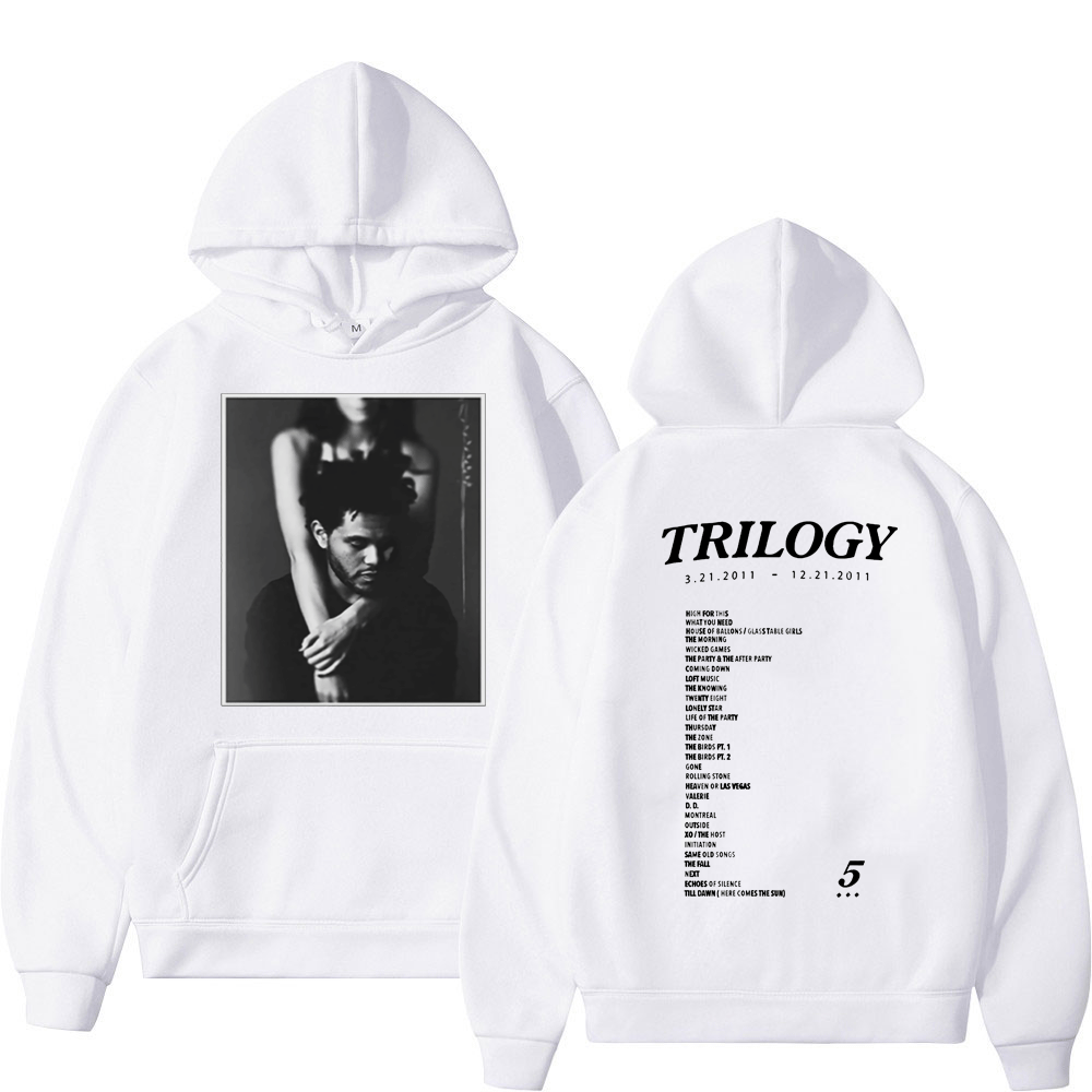 Толстовки The Weeknd Осенняя Толстовка Винтаж хип-хоп