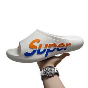 Men's Summer Outdoor Sports Slippers Men's Summer Non-Slip One-Slipper Anti-Slip Ins Fashionable Outdoor Sandals