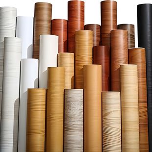 Wood grain stickers self-adhesive home waterproof oil-proof color change renovation bedroom dormitory desktop wallpaper wall stickers wholesale wallpaper