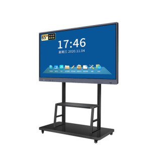 Multimedia teaching all-in-one 55-inch 65-inch touch vertical wall-mounted educational whiteboard conference display