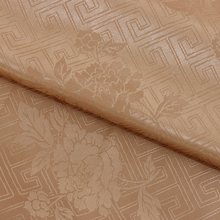 Full Polyester Satin Dark Pattern Jacquard Fabric Return Pattern Jacquard Fabric Tang Suit Suit Lining Fabric