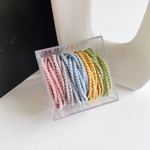 Autumn and Winter Hair Ring High Elastic Pontail Hair Rope South Korea Internet Popular Adult Simple Hair Rope Hair Rope Hair Accessories for Women