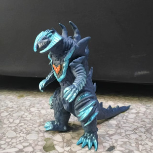 Негабаритный монстр Оптовая мягкая резиновая игрушка Ultraman монстр игрушка мальчик детская игрушка ночной рынок Живописный стенд монстр