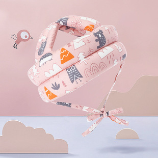Baby anti-Fall head protection pad baby learning to walk children toddler head protection cap anti-collision rear drop pillow protection