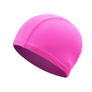 Cloth swimming cap wholesale swimming pool Nylon lycra independent packaging swimming cap adult universal men and women solid color floral cap