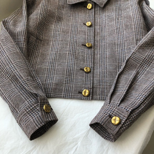 Pure original SP2025 spring and summer new British style long sleeve coat