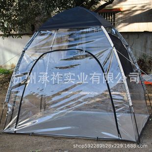 Transparent PVC tent, transparent tent, sun warm tent, PVC greenhouse, viewing tent, Sunshine Room