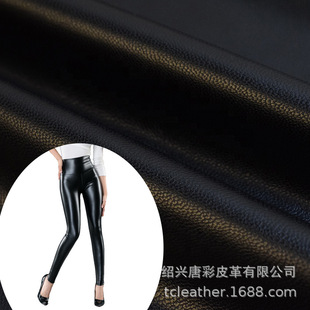 in stock wholesale 230gsm four-sided elastic milk silk dry stickers 527 lines women's leather pants diving suit cushion PU leather