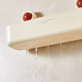 Bathroom Storage Rack Bathroom Hole-free Shower Gel Shampoo Toilet Bathroom Storage Rack Hole-free Wall Hanging