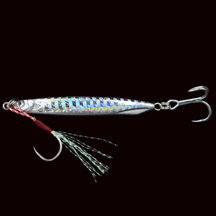 Feng Jiu Long Anchor Fish Iron Plate Luya Bait Long-distance Lead Fish Fake Bait Blood Trough Hook Fresh Water Sea Fishing Luya Factory Wholesale