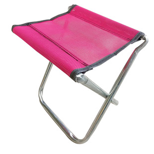 Folding stool fishing gear Maza outdoor folding stool galvanized pipe Maza fishing Maza small size folding stool now