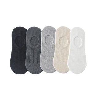 Boat Socks Women's Summer Mesh Boneless Breathable Cotton Socks Anti-bacterial Non-slip Heel Thin Shallow Mouth Invisible Low-side Socks