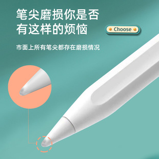 Подходит для замены applepencil перо ipencil трансформация Ipad прозрачная металлическая ручка 1/2 поколения