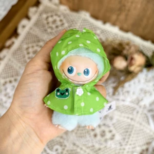 Мини-дождевик и сапожки для куклы 4.0 яркие цвета