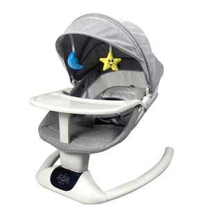 Baby swing factory direct cross-border baby rocking chair soothing chair to coax baby to sleep artifact electric children rocking chair