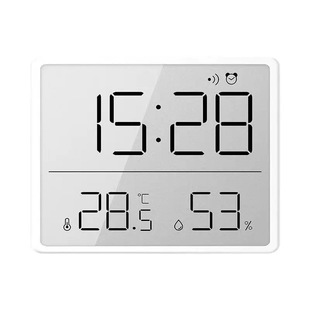 Thin Magnetic Refrigerator Kitchen Electronic Clock Student Dormitory Digital Alarm Clock Multifunctional Electronic Temperature Desk Clock