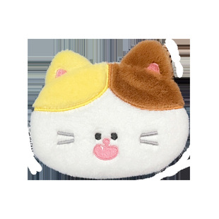 Cat Fan Cute Cat Hanging Neck Bag Furry Headphone Bag Instagram Coin Wallet Funny Creative Crossbody Bag Super Cute