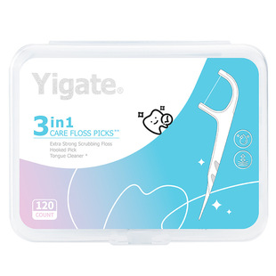 Disposable superfine floss stick toothpick dental box bag 60 120 boxed toothpick design LOGO wholesale