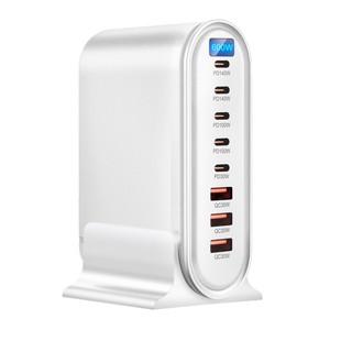 New 600W Gallium Nitride Desktop Charge 500W Display Screen PD Charger 440W Multifunctional Desktop 320W Adapter